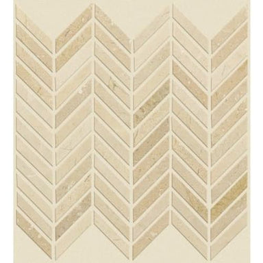ESTATE CHEVRON MO in Crema Marfil  Tile