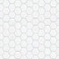 GEOSCAPES HEXAGON in White  Tile