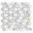Watercolors in Trade Winds Glass Tile