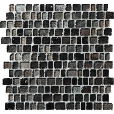 Jewel Tide in Sea Glass Shimmer Glass Tile