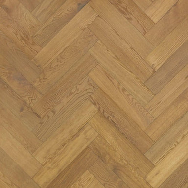 Worthington Herringbone in Smoked Natural Hardwood