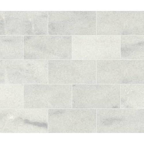 Parksville Stone in Yukon White Marble - 3x6 Polished Tile