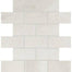 Modern Hearth in White Ash - Mosaic Tile