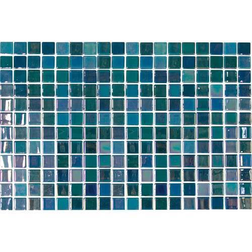 Uptown Glass in Pearl Blue Glass Tile